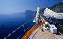 Sailing in Italy